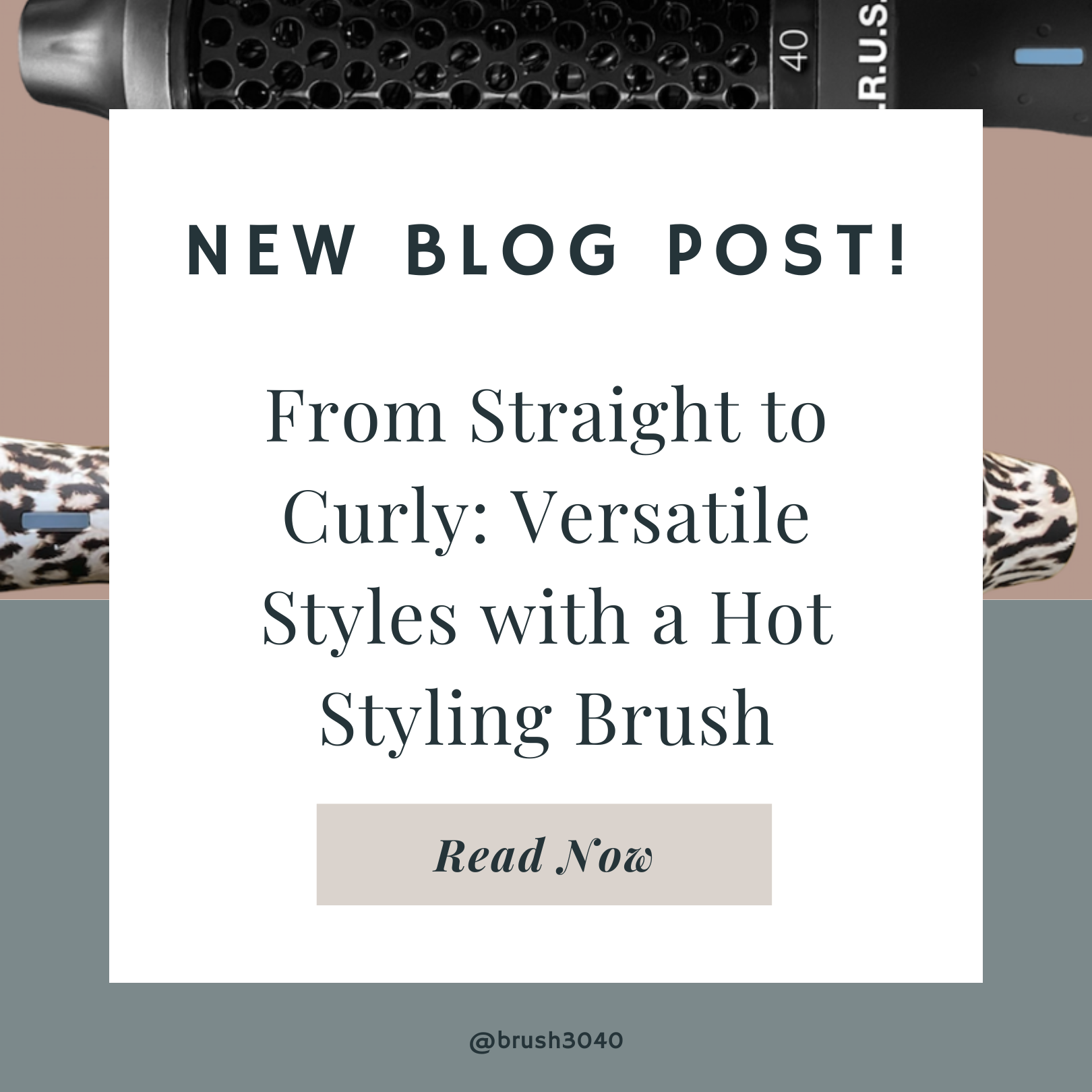 From Straight to Curly: Versatile Styles with a Hot Styling Brush